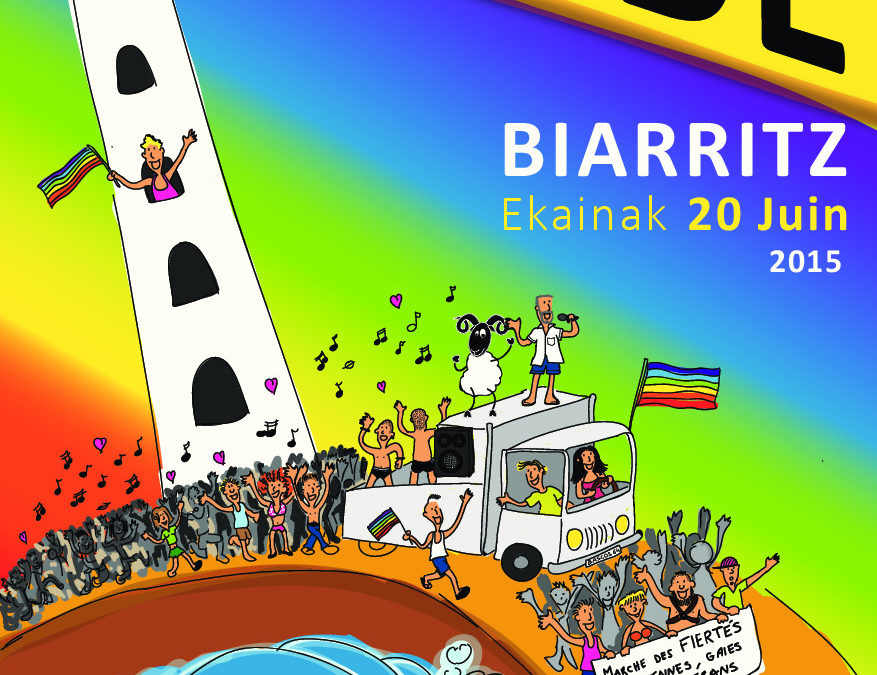 Manifestación en Biarritz el día 20 de junio con el eslogan: “Harro eta bat eginik –  Fier(e)s et solidaires”